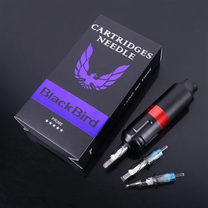Татуювання Blackbird голка 20 штук Одноразові круглі колодки картридж татуюваль