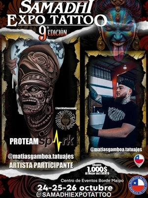 Чилійський художник @matiasgamboa.tatuajes приєднується до зіркового - складн...