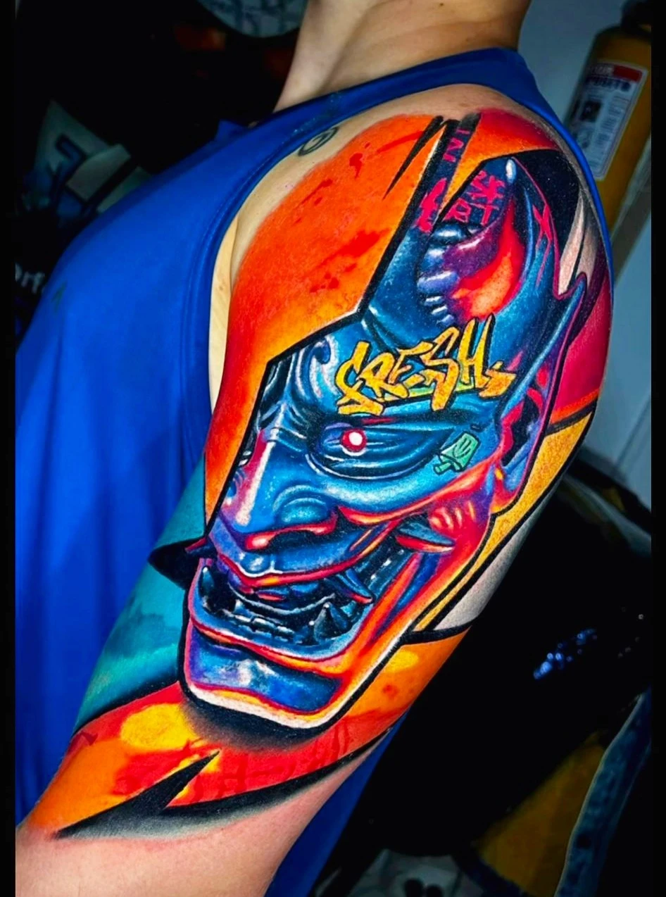 Congratulations to anfitriontattoo for winning the Color and Arte Libre categories at e 2