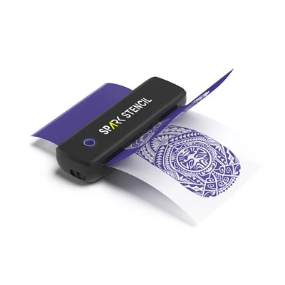 Портативний термопринтер Bluetooth із високою-роздільністю, сумісний із довготривалою батареєю татуювання трафаретів для художників