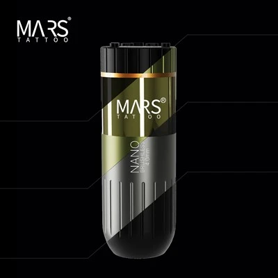 Короткий акумулятор Високий - Пучасна машина для бездротового татуювання для картриджів
