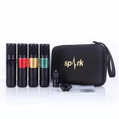 Spark Factory Wholesale Customized Adjustable Stroke 1600mAh Battery Tattoo Gun Wireless Tattoo Machine