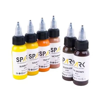 Іскри Premium Tattoo Ink Eu Досягнення відповідає іскристим, високим - якісні конструкції