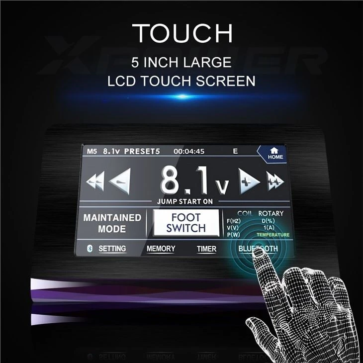 Digital LCD Tattoo XPower Supply Rotary Tattoo Machine Pen Coil Machine XPower Tattoo Supply