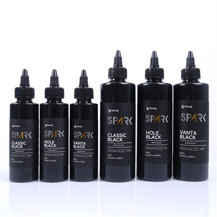 Чорнило для татуювання 4OZ 8OZ Чорнило для татуювання Black Triple Black Super Black Чорнило для татуювання Black