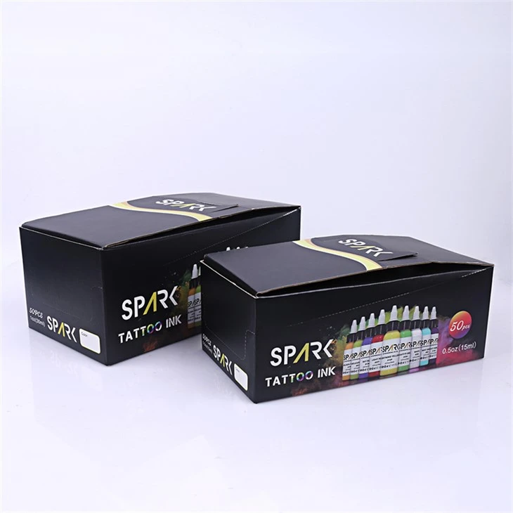 50 кольорових наборів Пігменти Tattoo Ink Spark Tattoo Ink Set Professional