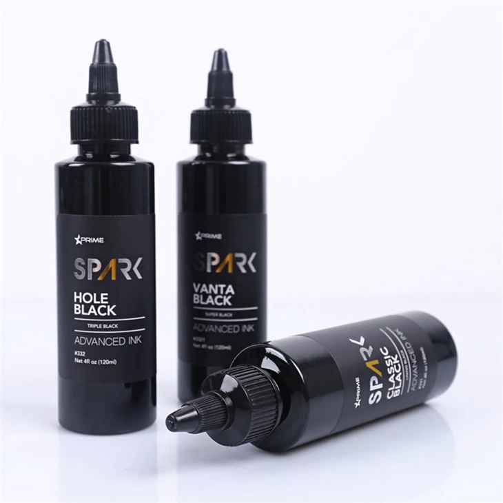Класичні чорні 4OZ Lining Black Ink Series Spark Ink Tattoo Ink Tattoo Ink Black Light