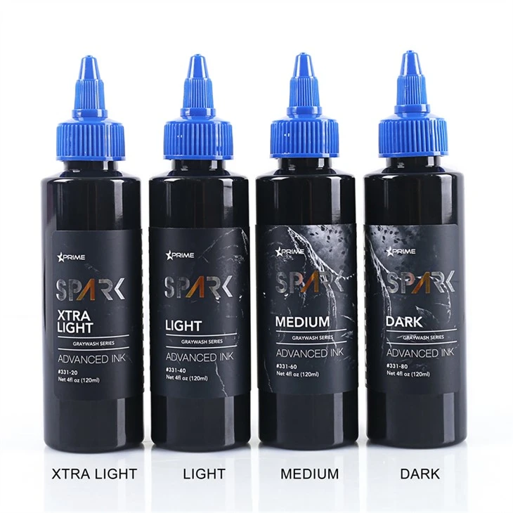 Пігменти Чорнило для татуювання Graywash Vegan Tattoo Ink Чорнило для татуювання 4 унції
