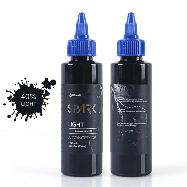Набір чорнил для татуювань Grey Wash Spark Tattoo Ink Set Professional