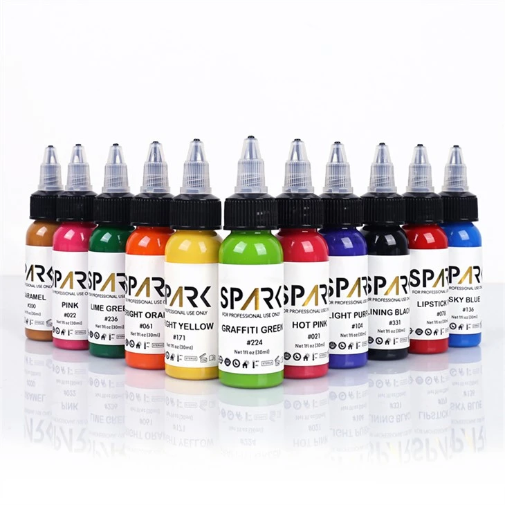 Чорнило для татуювання Black Light Tattoo Ink Spark Original