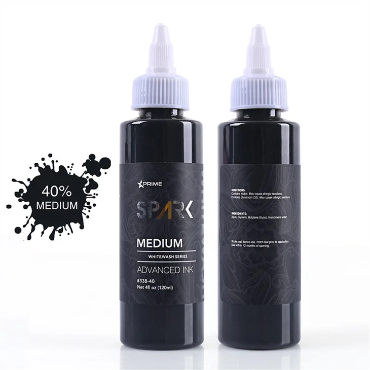 Набір чорнил для татуювань Vegan Tattoo Ink White Wash Set Spark Tattoo Ink