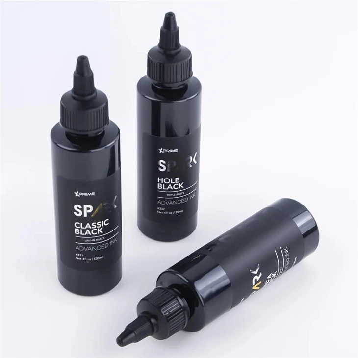 Black Light Tattoo Ink Triple Black 8OZ Hole Black Black Ink Series Spark Tattoo Ink Набір чорнил для татуювання