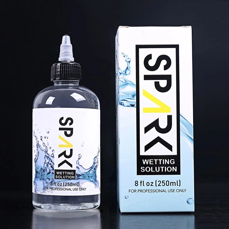 Професійний 240 мл 8 унцій Spark Tattoo Wetting Solution Spark Tattoo Mixing Solution Spark Tattoo Ink