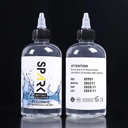Без жорстокості 240 мл 8 унцій Spark Tattoo Wetting Solution Розчин для змішування Spark Tattoo Ink Spark Tattoo