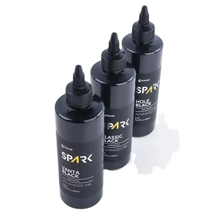 Vanta Black 8OZ 4OZ Super Black Ink Series Spark Tattoo Ink Набір професійних чорнил для татуювання