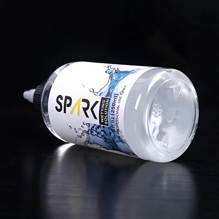 Spark 8OZ 240ML Tattoo Wetting Solution Розчин для змішування тату Spark Ink Spark Tattoo